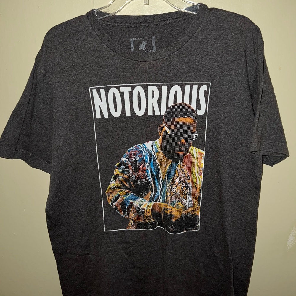 Notorious Graphic Men's T-Shirt - Black